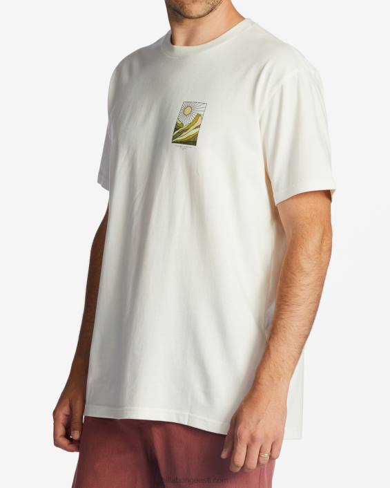 a/div sands lühikeste varrukatega T-särk mehed valkjas D28T480 Billabong