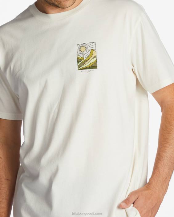 a/div sands lühikeste varrukatega T-särk mehed valkjas D28T480 Billabong