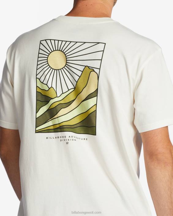 a/div sands lühikeste varrukatega T-särk mehed valkjas D28T480 Billabong