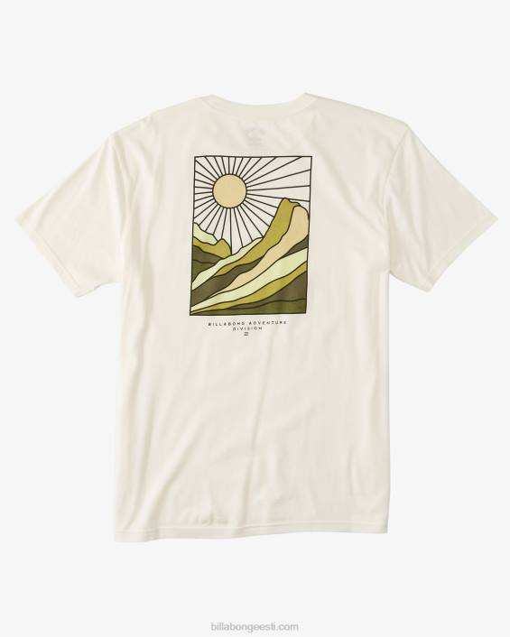 a/div sands lühikeste varrukatega T-särk mehed valkjas D28T480 Billabong