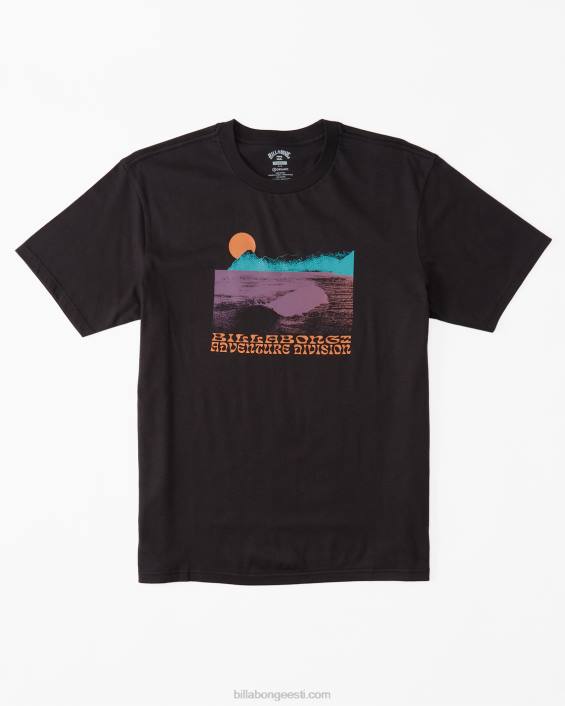 alaska laine orgaaniline T-särk mehed pestud mustaks D28T471 Billabong