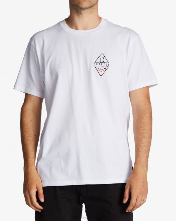 andy Irons teemant lühikeste varrukatega t-särk mehed valge D28T626 Billabong