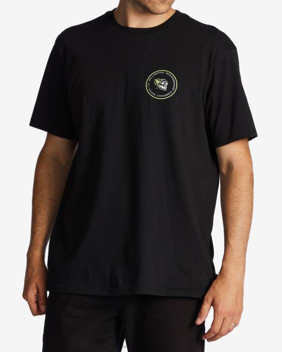 bonezi t-särk mehed must D28T397 Billabong