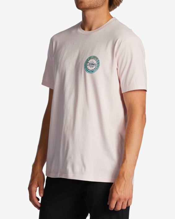 bonezi t-särk mehed roosa udu D28T534 Billabong