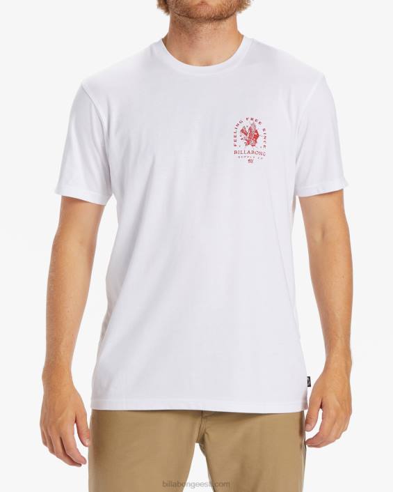 break free t-särk mehed valge D28T376 Billabong