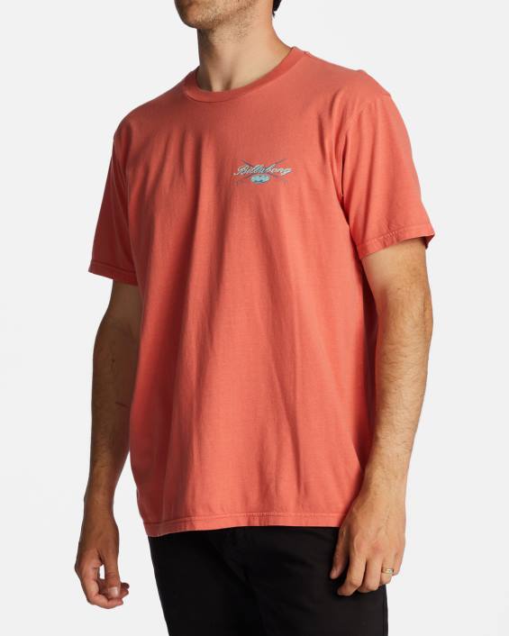 crossboards t-särk mehed tume korall D28T624 Billabong