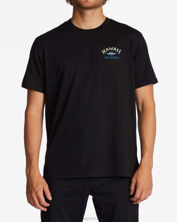 hawaii kaare t-särk mehed must D28T337 Billabong