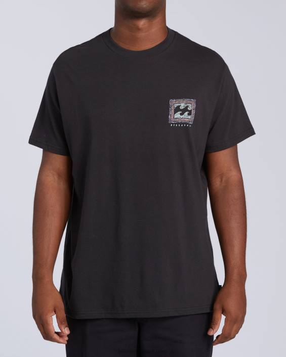 lühikeste varrukatega t-särk mehed must D28T447 Billabong