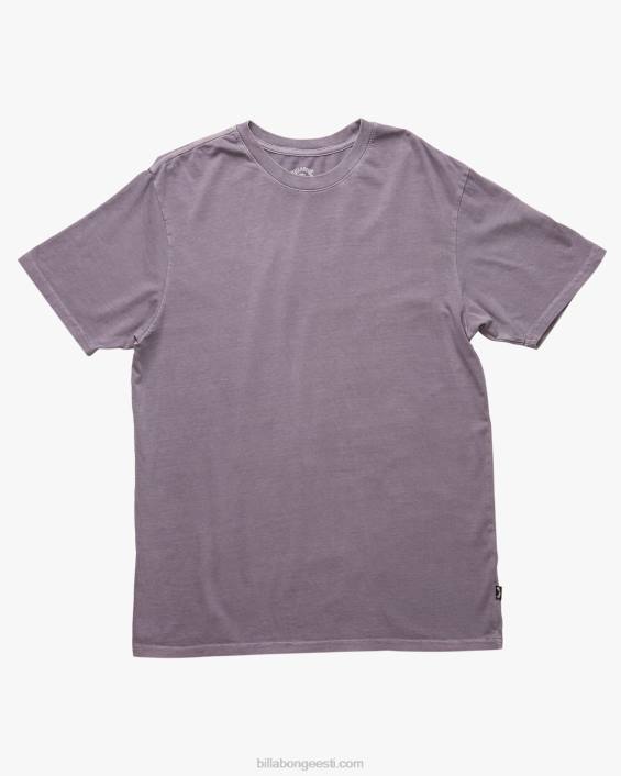 lainepestud lühikeste varrukatega T-särk mehed lilla Vine D28T294 Billabong