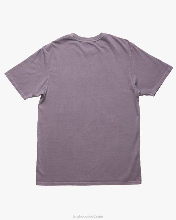 lainepestud lühikeste varrukatega T-särk mehed lilla Vine D28T294 Billabong