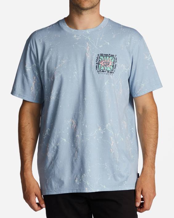 pakendatud t-särki mehed pestud siniseks D28T565 Billabong