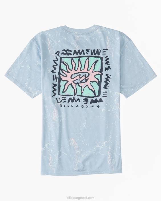 pakendatud t-särki mehed pestud siniseks D28T565 Billabong