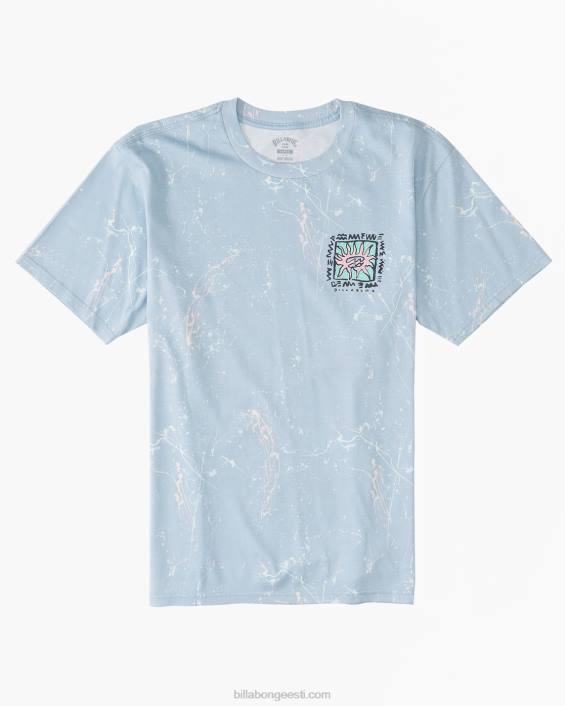 pakendatud t-särki mehed pestud siniseks D28T565 Billabong