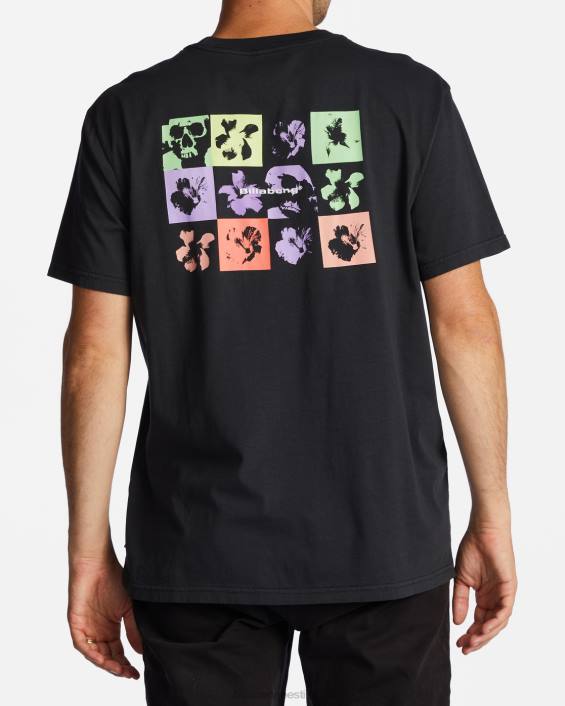 peegeldustega t-särk mehed pestud mustaks D28T389 Billabong