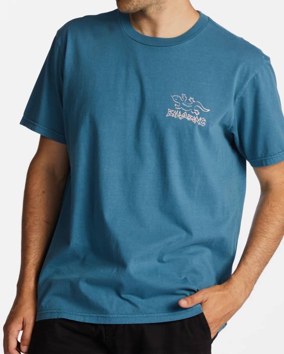 peegeldustega t-särk mehed sinine Laguun D28T529 Billabong