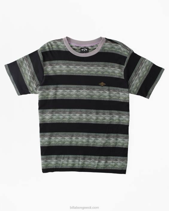 reno t-särk mehed pestud mustaks D28T605 Billabong