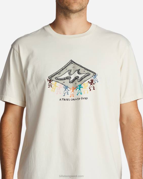 teemandiga t-särk mehed valkjas D28T604 Billabong