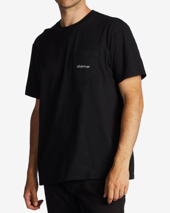 troppo tasku t-särk mehed must D28T573 Billabong