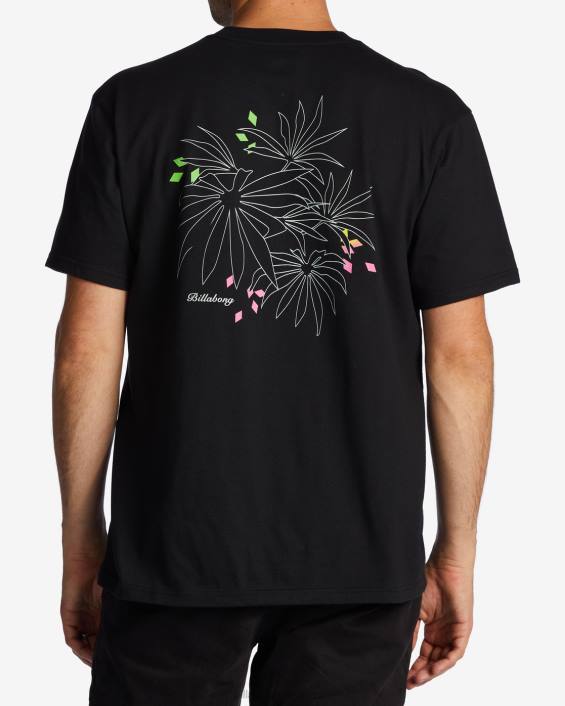 troppo tasku t-särk mehed must D28T573 Billabong