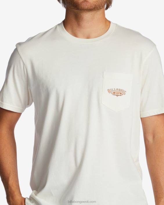 troppo tasku t-särk mehed valkjas D28T592 Billabong