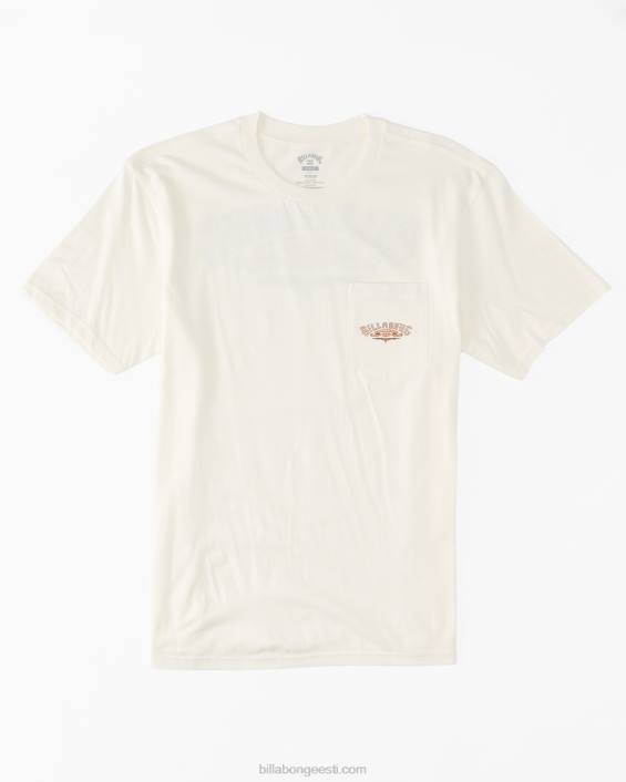 troppo tasku t-särk mehed valkjas D28T592 Billabong