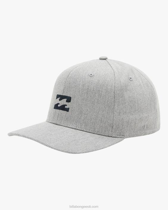 kogu päeva snapback müts mehed hall kanarbik D28T744 Billabong