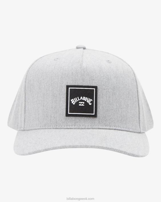 virnastatud snapback müts mehed hall kanarbik D28T826 Billabong