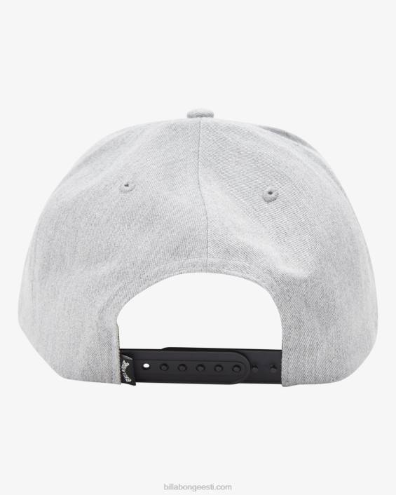 virnastatud snapback müts mehed hall kanarbik D28T826 Billabong