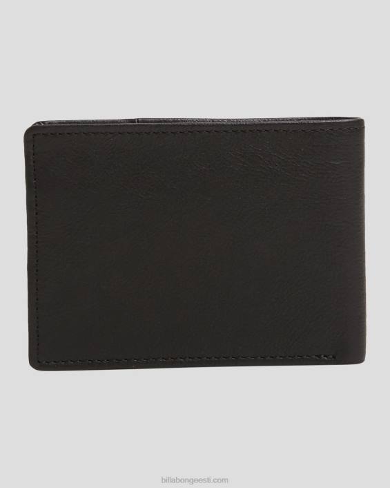kesklinna õhukese joonega kahekordne rahakott mehed must tera D28T841 Billabong