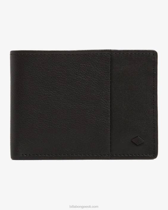 kesklinna õhukese joonega kahekordne rahakott mehed must tera D28T841 Billabong