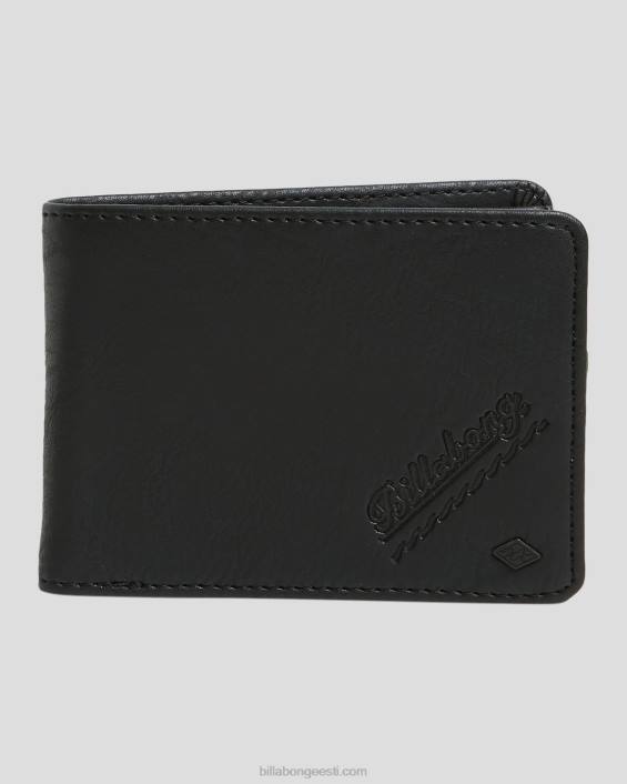 rivistama ümberpööratav kahekordne rahakott mehed must D28T842 Billabong