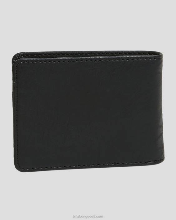rivistama ümberpööratav kahekordne rahakott mehed must D28T842 Billabong