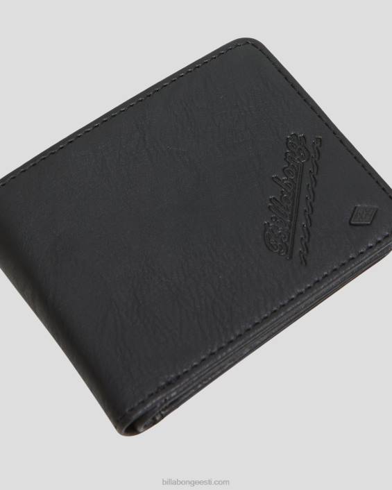 rivistama ümberpööratav kahekordne rahakott mehed must D28T842 Billabong