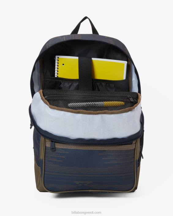 terve päev pluss 22l keskmine seljakott mehed tume merevägi D28T768 Billabong