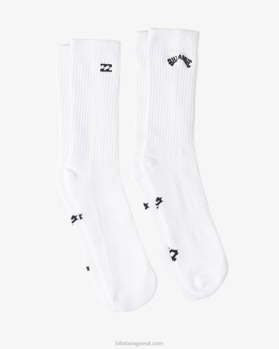 2-pakendis core crew sokid mehed valge D28T730 Billabong