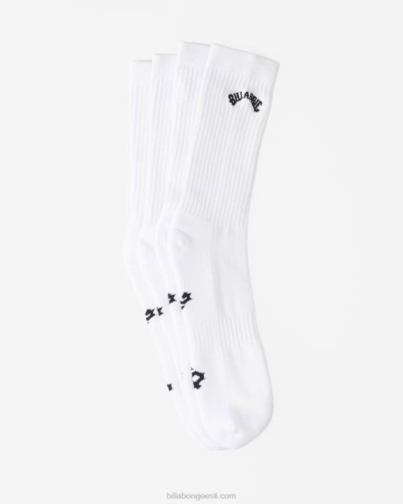 2-pakendis core crew sokid mehed valge D28T730 Billabong