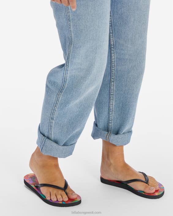 dama kummist plätud sandaalid naised särav orhidee D28T2516 Billabong