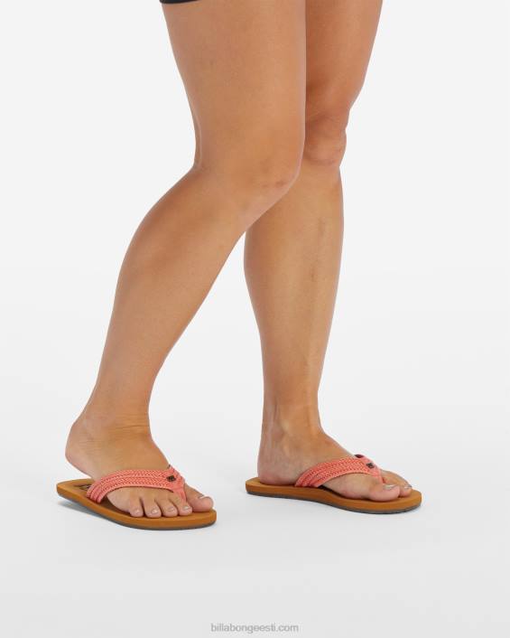 kai punutud sandaalid naised magus korall D28T2537 Billabong