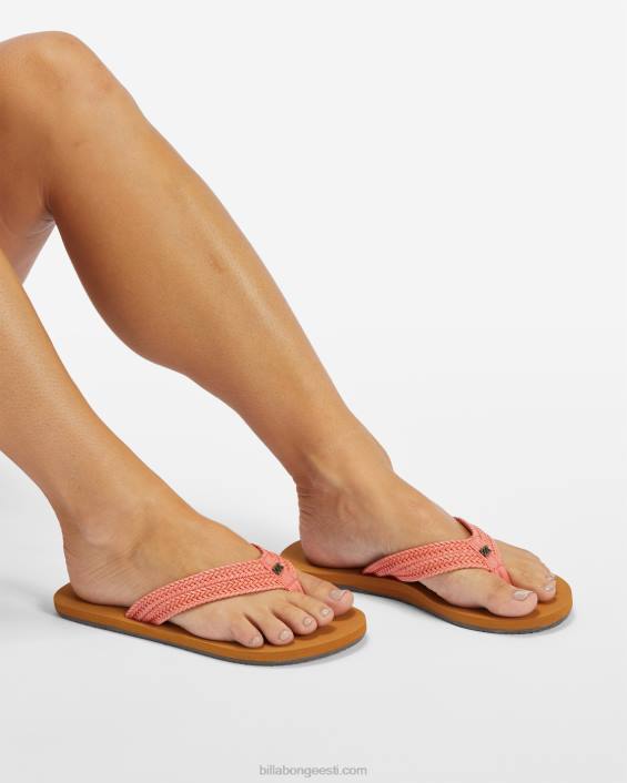 kai punutud sandaalid naised magus korall D28T2537 Billabong