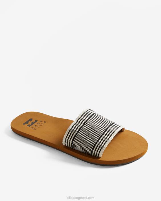 kalani slider sandaalid naised must valge D28T2500 Billabong