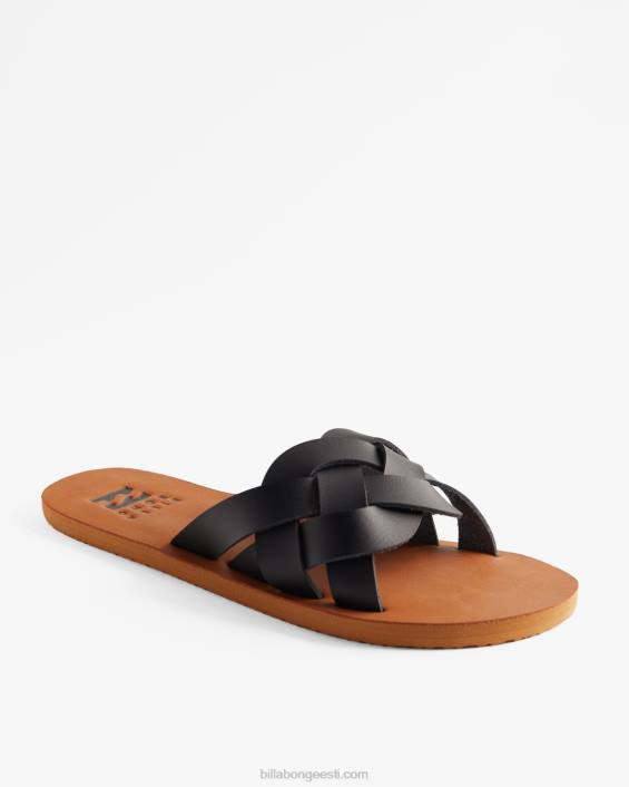 lana liuguriga sandaalid naised maha must D28T2512 Billabong