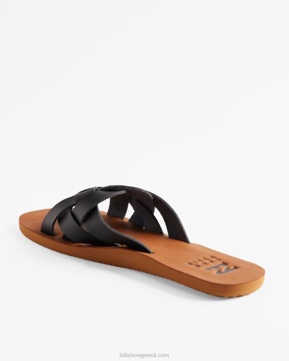 lana liuguriga sandaalid naised maha must D28T2512 Billabong