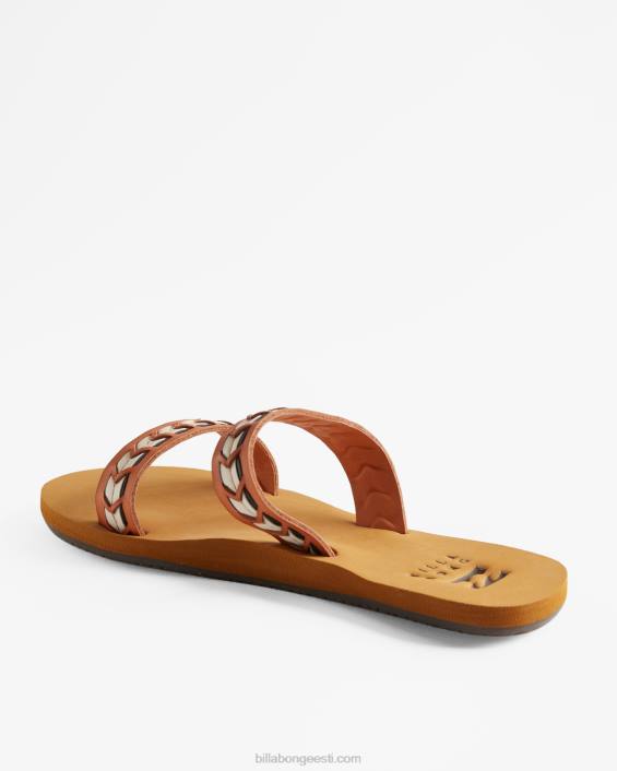 nori liuguriga sandaalid naised must/pruun D28T2522 Billabong