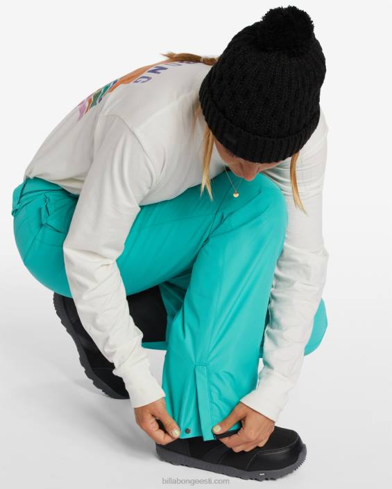 a/div malla soojustusega lumepüksid naised mereroheline D28T2556 Billabong