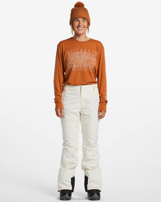 a/div malla soojustusega lumepüksid naised värske pulber D28T2552 Billabong