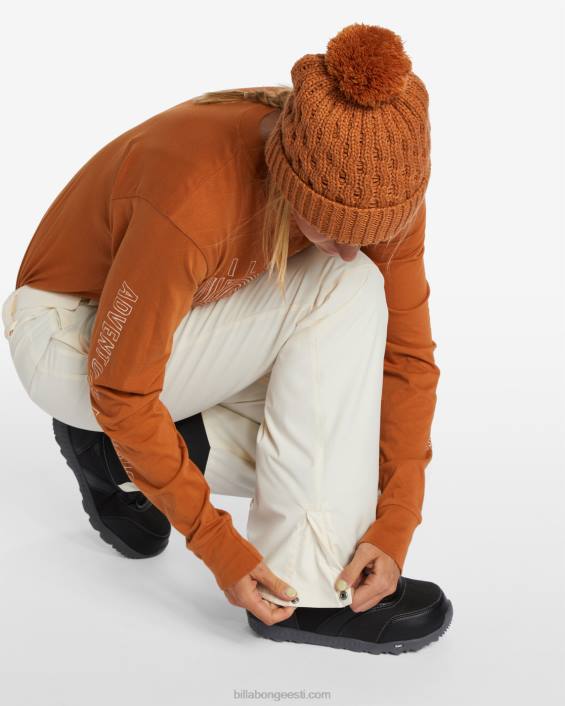 a/div malla soojustusega lumepüksid naised värske pulber D28T2552 Billabong