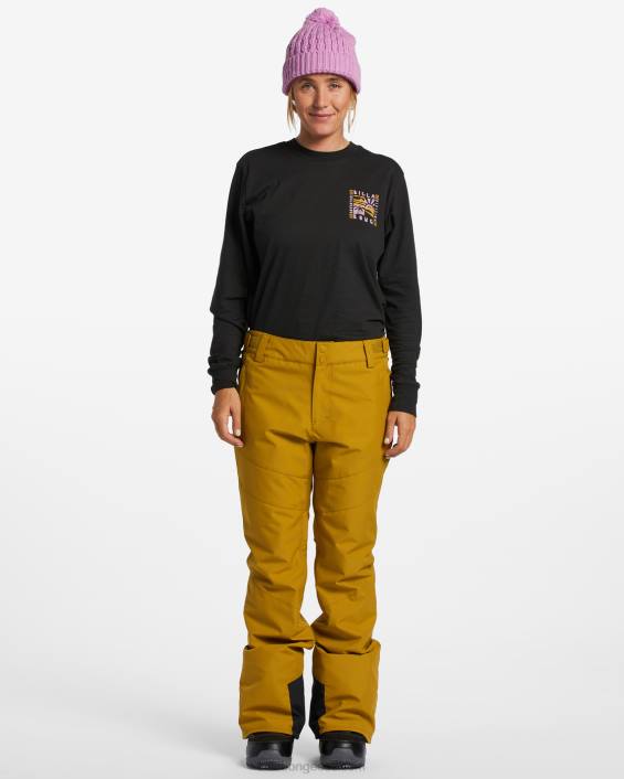 a/div malla soojustusega lumepüksid naised värske sammal D28T2551 Billabong