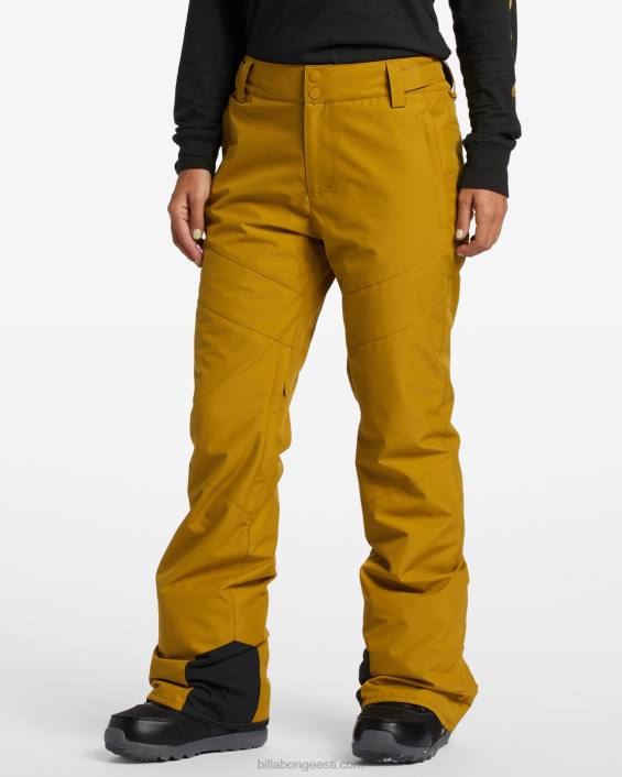 a/div malla soojustusega lumepüksid naised värske sammal D28T2551 Billabong