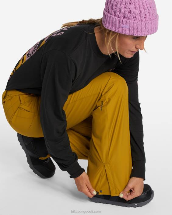 a/div malla soojustusega lumepüksid naised värske sammal D28T2551 Billabong