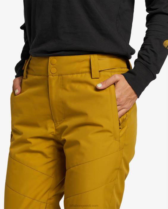 a/div malla soojustusega lumepüksid naised värske sammal D28T2551 Billabong